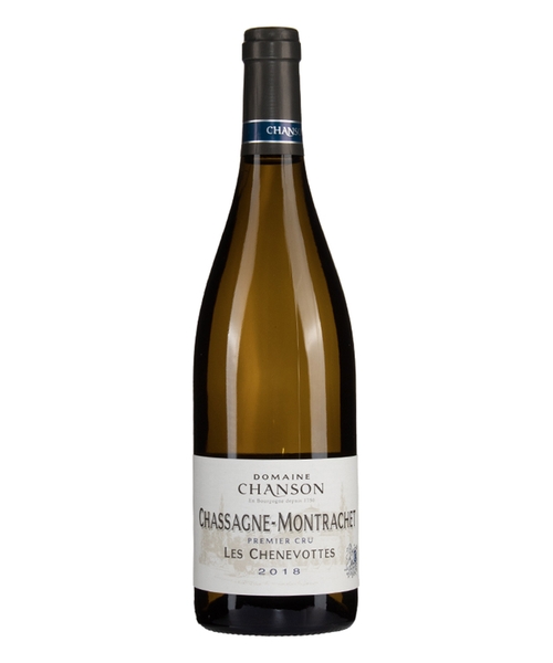 Vins blancs étrangers Domaine Chanson Chassagne-Montrachet les Chenevottes blc 2018