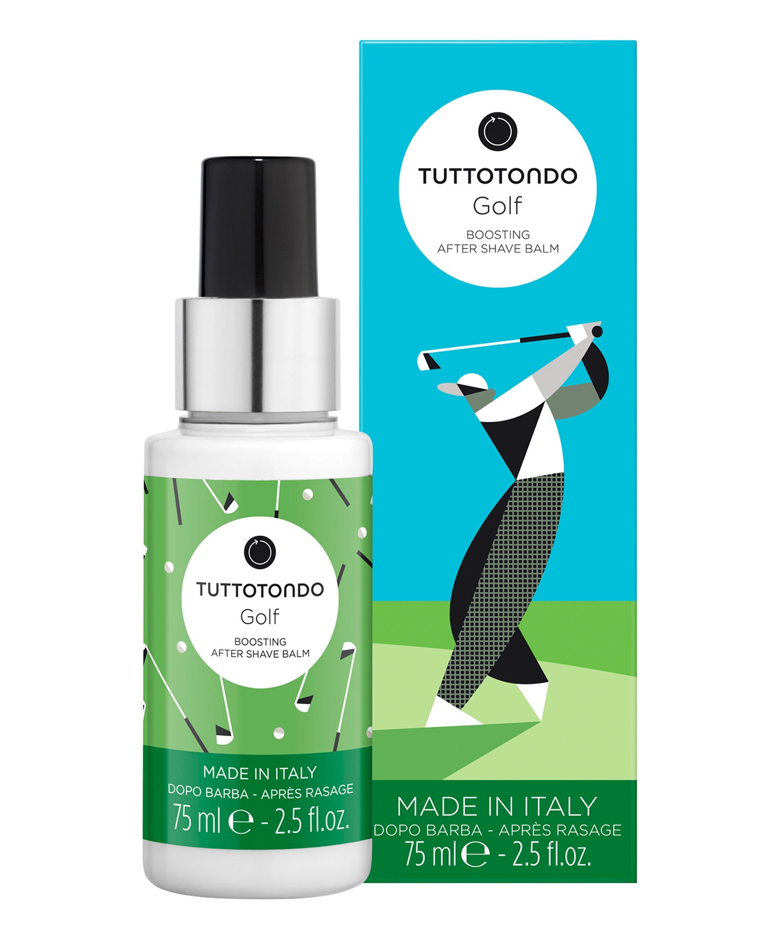 Tuttotondo Golf Boosting Aftershave Balm 75 ml In White