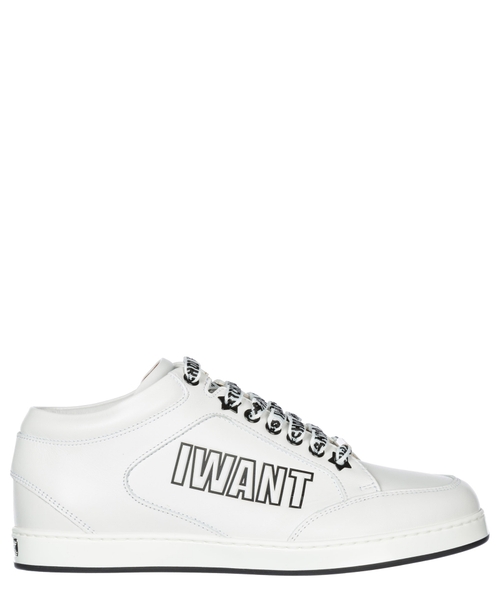 Jimmy Choo Sneakers Miami Bianco