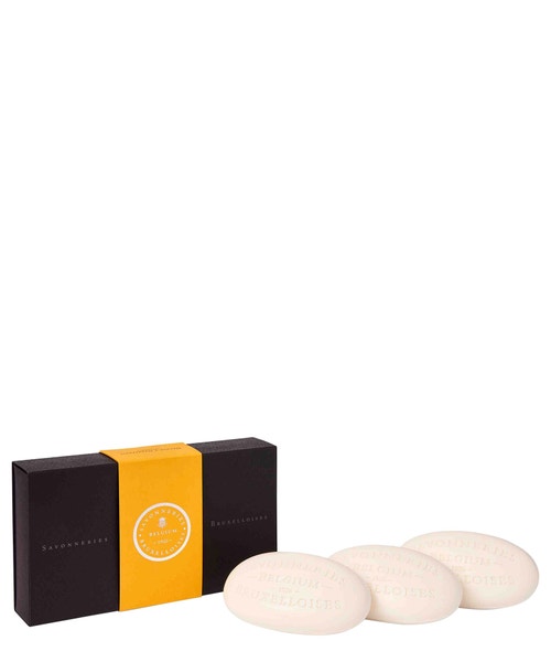 Savonneries Bruxelloises Orange & Grapefruit 3x100 g - Solid soap exclusive box