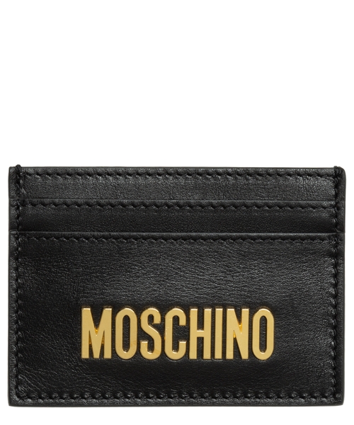 Moschino Credit card holder black