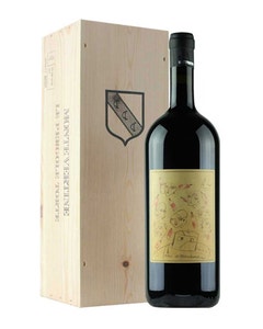 Vinos tintos italianos Montevertine Le Pergole Torte 50 Anni 1.5L in Cassa Legno