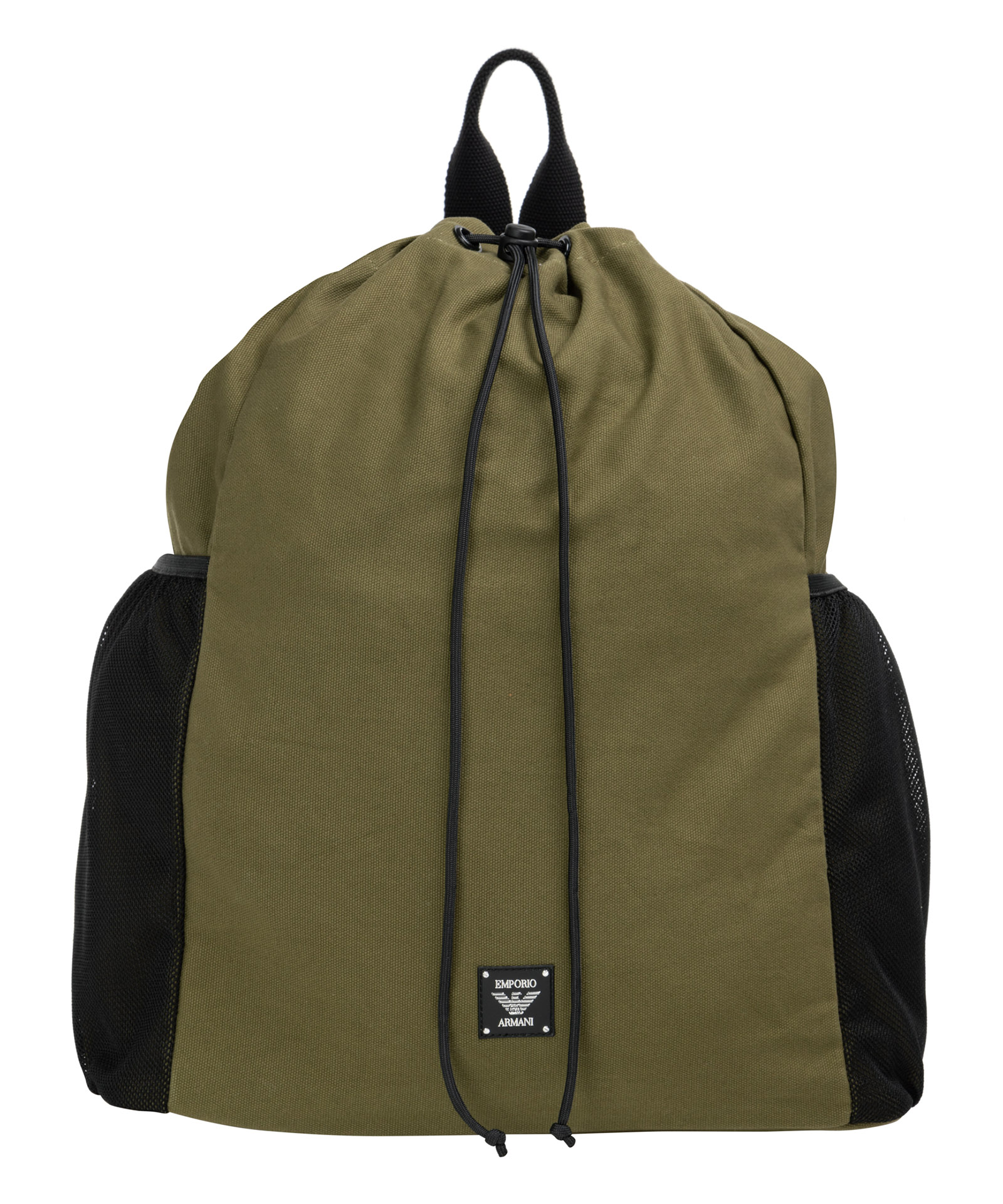 Emporio Armani Swimwear Backpack In Brown