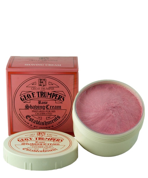 Geo F. Trumper Perfumer Rose soft shaving cream bowl 200 g