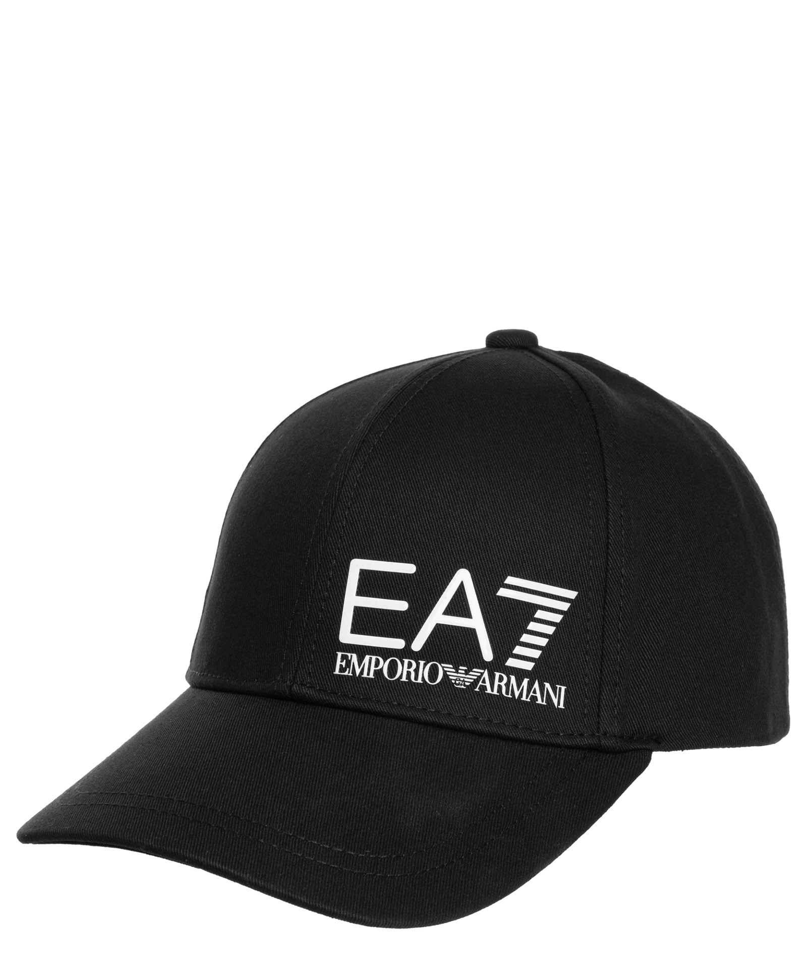 Ea7 Baseball Cap In Black