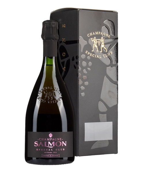 Champagne Rosé Salmon Special Club Rosè 2015 con astuccio