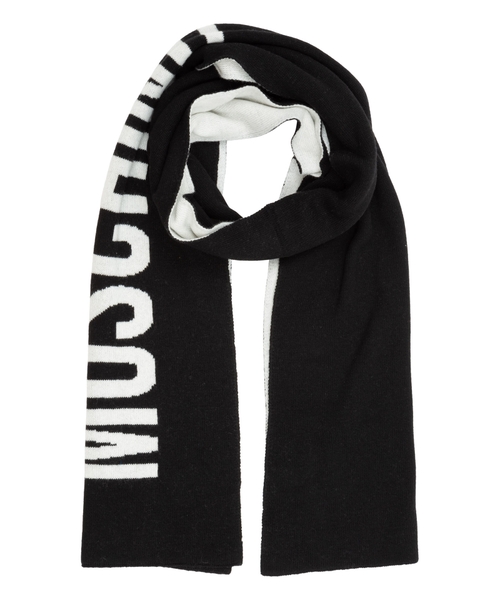 Moschino Wool scarf black