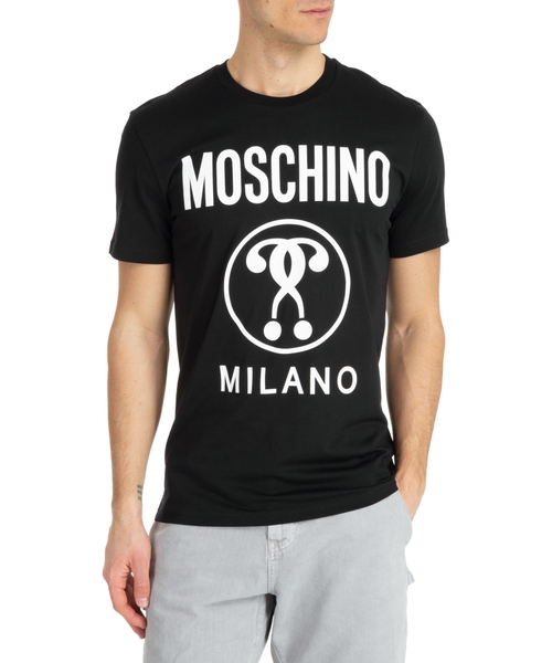 Moschino Double Question Mark T-shirt - black