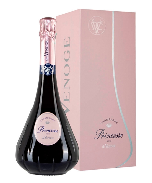 Champagne De Venoge Princes Rosè Astuccio