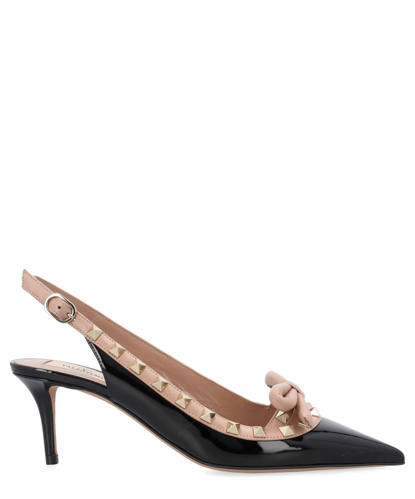Shop Valentino Rockstud Pumps In Black