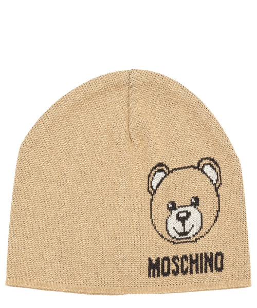 Moschino Teddy Bear Beanie brown